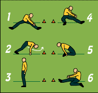 Gráfico de ejercicio Flexibility circuit